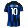 Inter Milan Lautaro Martinez #10 Heimtrikot 2023-24 Kurzarm